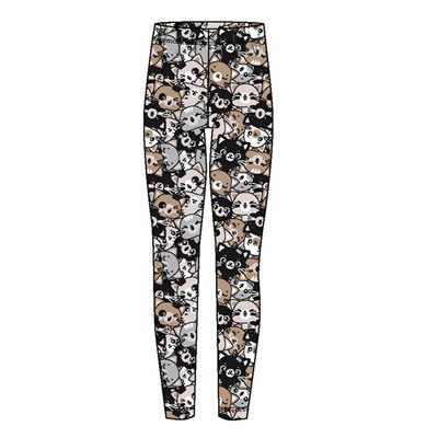 Брюки трикотажные для девочек (легинсы)