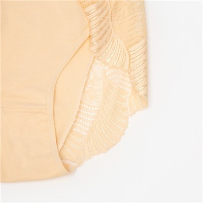 Трусы женские слипы, цвет бежевый, р-р 48-50