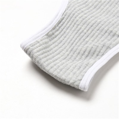 Комплект нижнего белья женский (топ, трусы) Collorista, серый, размер 44-46