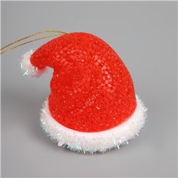 Светодиодная фигура «Колпак» 10 см, пластик, батарейки AG13×3 (в комплекте), свечение мульти (RGB)