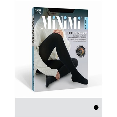 Minimi Колготки FLEECE MICRO 200 (микрофибра с флисом)