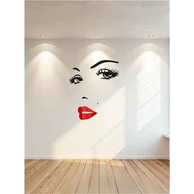 Наклейка интерьерная TAKE IT EASY «Мэрилин Монро», декор настенный, панно, 100×90 см