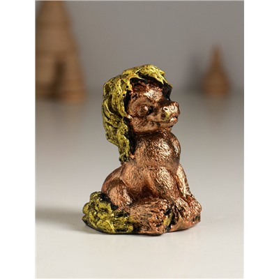 Фигурка полистоун «Лошадь сидящая», 9×6×5 см