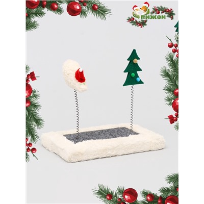 Игрушка для кошек с дразнилками «Загадочный лес», цвет МИКС