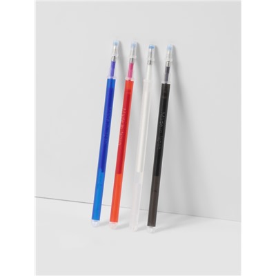 Набор стержней, термоисчезающих, 40 шт., белый, красный, чёрный, синий