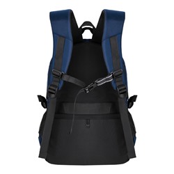 Молодежный рюкзак MERLIN XS9255 синий