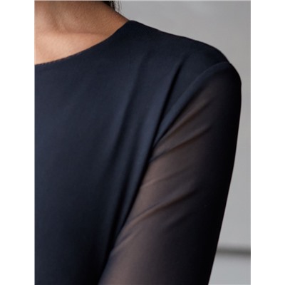 Платье из сетки с подкладкой