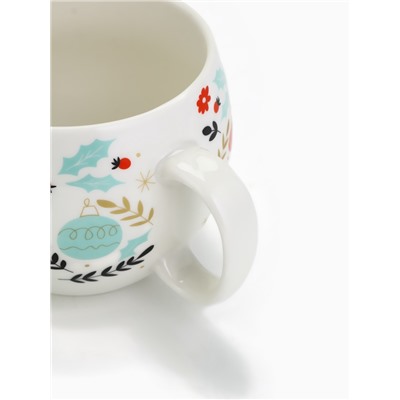 Кружка новогодняя керамическая «С новым годом», 600 мл