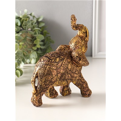 Копилка для денег полистоун «Слон ажурный», 20×17 см