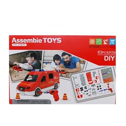 Сборная игрушечная модель с подсветкой и звуковыми эффектами (40x26x9см)