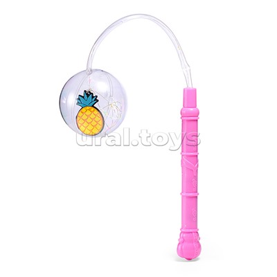 Шар воздушный, пластиковый со светодиодной подсветкой, в пакете