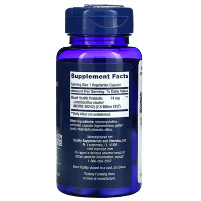Life Extension, FLORASSIST Heart Health, 60 Vegetarian Capsules