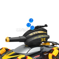 Машина "Торнадо-1" с пушкой и паром, на р/у 27 MHz, в коробке