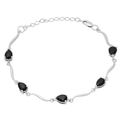 Браслет, сапфир корунд, Ю-41001GR7/5