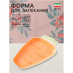 Форма для запекания, 30×18×4 см, керамика, Иран