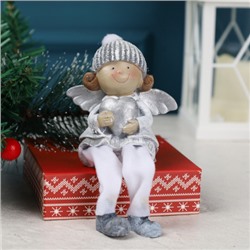 Фигурка висячие ножки Ангел 9 см / L2089 /уп 2/240/