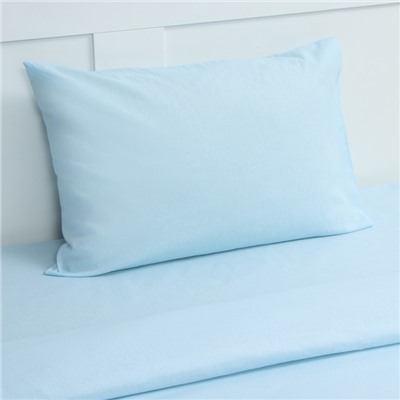 Постельное бельё 1.5-спальное «Этель» Light blue, бязь
