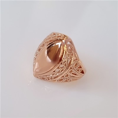 Кольцо 20 р ювелирная бижутерия коллекция "Дубай", покрытие позолота, арт.314.850-20