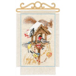Набор для вышивания Риолис 1751 Дача. Зима, 20*30 см