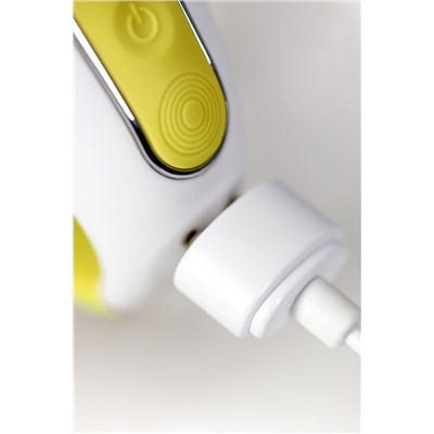 Жёлтый вибратор Satisfyer Yummy Sunshine - 22,5 см.