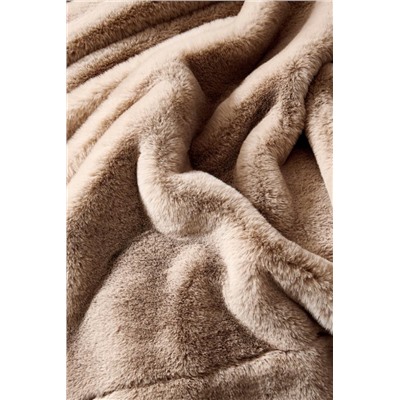 Плед Хексхэм меховой 210*230 (Латте)