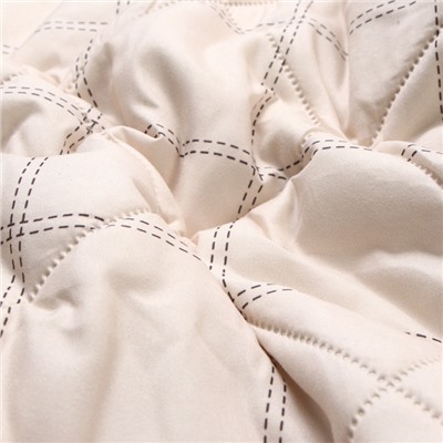 Покрывало 1.5-спальное LoveLife Cage: beige, 150×210±5 см, микрофайбер