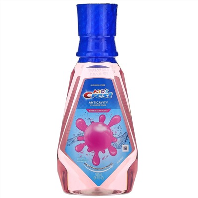 Crest, детский ополаскиватель для рта с фторидами для защиты от кариеса со вкусом жвачки, 500 мл (16,9 жидк. унций)