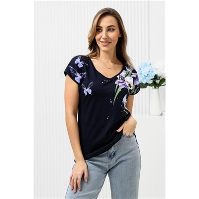 Футболка 7158/1 (Ирисы)
