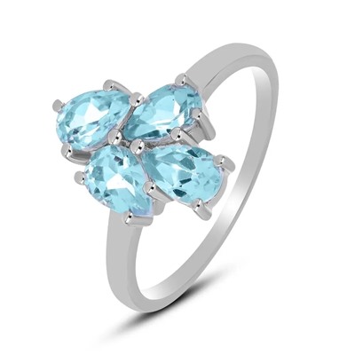 Кольцо, топаз, Мимоза