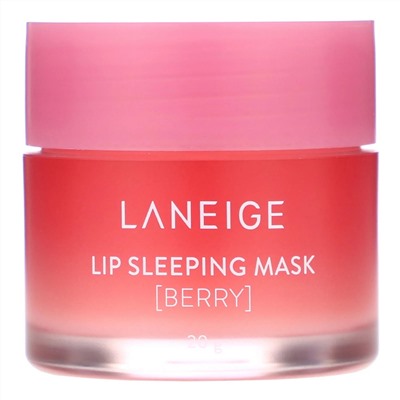 Laneige, Lip Sleeping Mask, ночная маска для губ, ягодная, 20 г