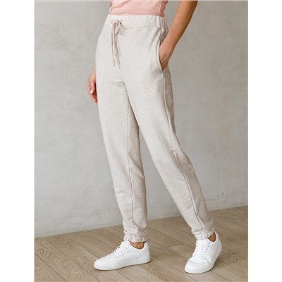 Брюки из петельчатого футера-трехнитки