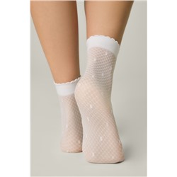 CONTE Тонкие носки в горошек на сетке MONA CONTE ELEGANT, 1234338