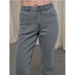 Актуальная коллекция CONTE CON-846 Джинсы mom в пепельном оттенке