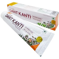 PATANJALI Dant Kanti ToothPaste / Дант Канти Аюрведическая Зубная Паста 100 г