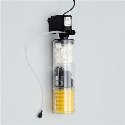 Фильтр внутренний Sea Star HX-1380F камерный, 1800 л/ч, 25 Вт, высота подъема воды 1.8 м