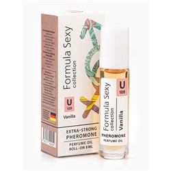 Парфюмерное масло женское с феромонами Formula Sexy Collection Vanilla U109, 8 мл (по мотивам Vanilla Blend (Zielinski & Rozen)
