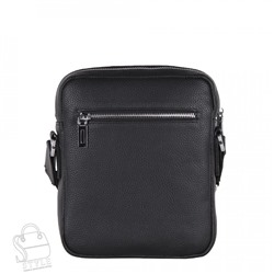 Сумка мужская кожаная 2604H black Heanbag