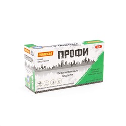 Полесье "Профи", автомобиль-лесовоз инерционный (со светом и звуком) (зелёный) (в коробке)