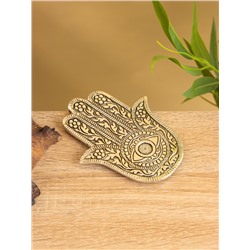 Подставка под благовония « Рука Фатимы», 13×10 см, алюминий