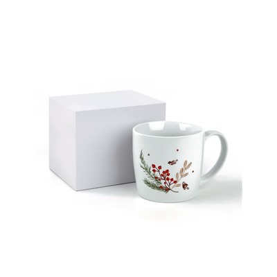 Кружка новогодняя керамическая «Новогодние истории», 350 мл