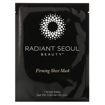 Radiant Seoul, тканевая маска для упругости кожи, 5 шт. по 25 мл (0,85 унции)
