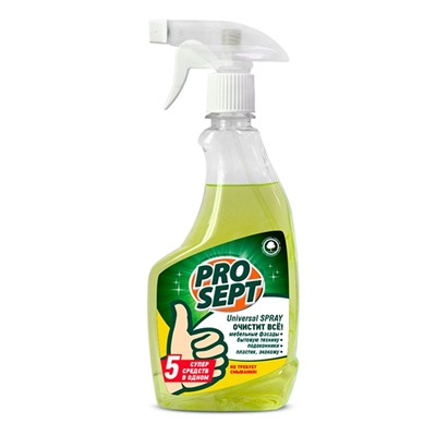 Чистящее средство Prosept Universal Spray, спрей, универсальное, 500 мл