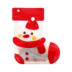 Драже бобы новогодние в пакете «Снеговик» 100 г