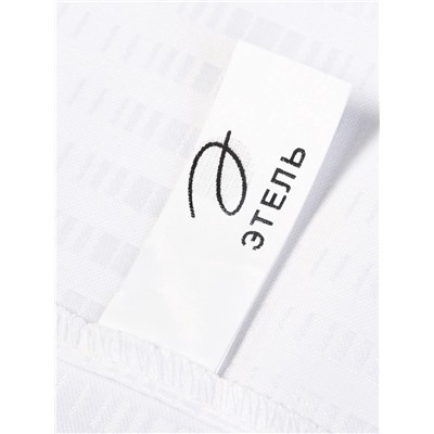 Скатерть «Этель» Shine, овал, 150×220±3 см, 192 г/м², хлопок с ВГМО, белая