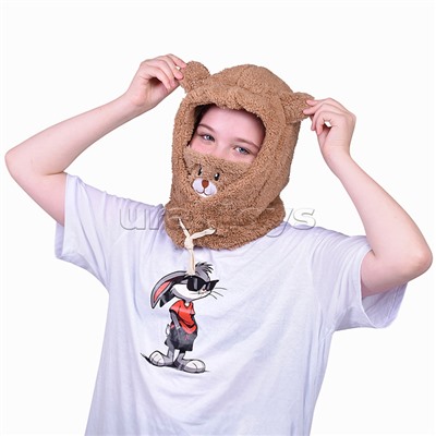 Шапка карнавальная "Мишка"