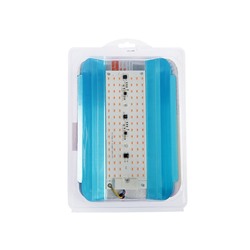 Фитопрожектор для растений Luazon Lighting СДО09-100, светодиодный, 100 Вт, IP65, 220 В, бескорпусный, мультиспектральный