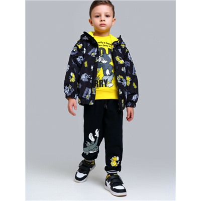 Куртка текстильная с полиуретановым покрытием для мальчиков (ветровка)