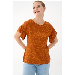 Блузка Кимоно (терракот)