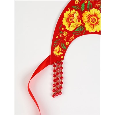 Ободок кокошник «Красна девица»
