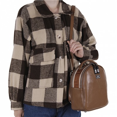 Рюкзак 9158CD coffee Alex&Mia